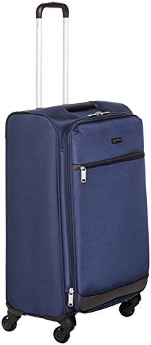 AmazonBasics Softside Spinner Luggage – 29-inch, Navy Blue