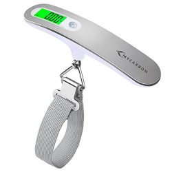 Luggage Scale MYCARBON Digital Scale,High Precision,Heavy Duty Weight Scale,Backlight Hanging Sc ...