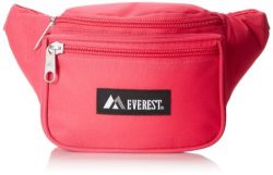 Everest Signature Waist Pack – Standard, Hot Pink, One Size