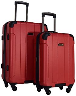 Kenneth Cole Reaction Central Park 2-Piece Expandable Luggage Spinner Set: 24″ and 20̸ ...