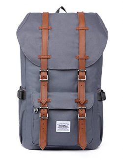 Kaukko Laptop Outdoor Backpack, Travel Hiking& Camping Rucksack Pack, Casual Large College S ...