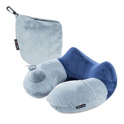 Travel Pillow,BestMaxs Travel Pillow for Airplanes with Multifunctional Travel Package Hump Desi ...