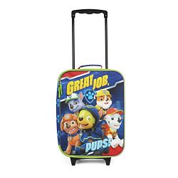 Nickelodeon Paw Patrol Blue Travel Luggage Pilot Case for Kids