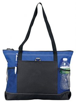 Gemline Select Zippered Tote – Royal