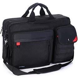 DTBG Nylon Versatile Convertile Spacious Business Casual Travel Laptop Menssenger Briefcase Comp ...