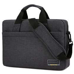 BRINCH 15.6 Inch Stylish Lightweight Business Laptop Shoulder Messenger Bag Briefcase Sleeve Cas ...