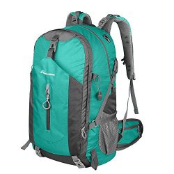 OutdoorMaster Hiking Backpack 50L – Weekend Pack w/ Waterproof Rain Cover & Laptop Com ...