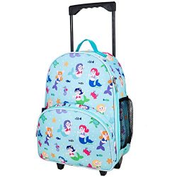 Olive Kids Mermaids Rolling Luggage