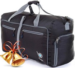 Bago Travel Duffel Bag For Women & Men – Foldable Duffle For Luggage Gym Sports (Large ...