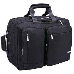 Ronts Large Mens Waterproof Nylon Convertible Multifunctional Laptop Backpack 1-2days Portable 1 ...