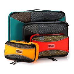 PRO Packing Cubes  Lightweight Travel – Packing for Carry-on Luggage, Suitcase and Backpac ...