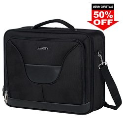 Lifewit 17.3 Inch Large Laptop Shoulder Bag Travel Briefcase Organizer Office Water Resisatant B ...