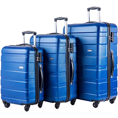 Merax MT Imagine Luggage Set 3 Piece Spinner Suitcase 20 24 28inch ...