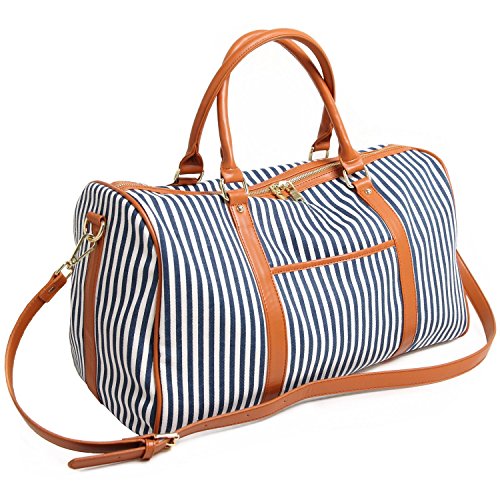 BAOSHA HB-25 Ladies Women Canvas Holdalls Weekender Bag Travel Duffel ...