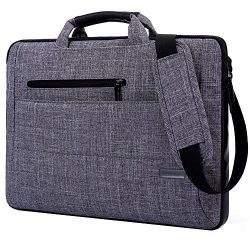 Brinch 15.6-Inch Multi-functional Suit Fabric Portable Laptop Sleeve Case Bag for Laptop, Tablet ...