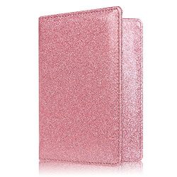 Famavala RFID Blocking Case Cover Holder Wallet for Passport (ShinePink)