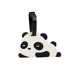 Onway cute panda Suitcase Luggage Tags,ID Tags Card Holder,Travel Identifier