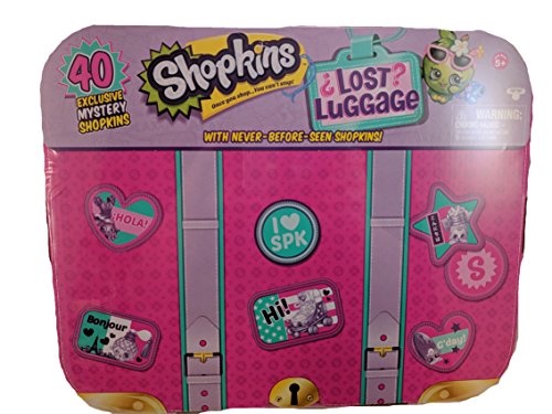 shopkins luggage set