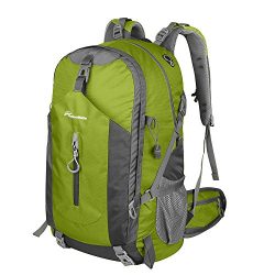 OutdoorMaster Hiking Backpack 50L – Weekend Pack w/ Waterproof Rain Cover & Laptop Com ...