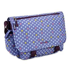 J World New York Girls’ Terry Messenger Bag, Stardust