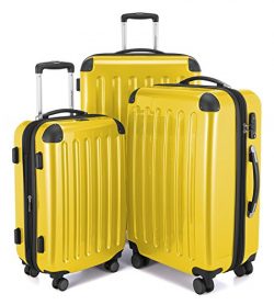 HAUPTSTADTKOFFER Luggages Sets Glossy Suitcase Sets Hardside Spinner Trolley Expandable (20“, 24 ...