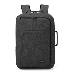 BAGSMART Men’s Laptop Backpack Convertible Briefcase Water-Resistant 2-in-1 Business Trave ...