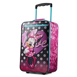 American Tourister Kids’ Softside 18″ Upright, Disney Minnie Mouse