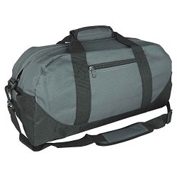 iEquip 12″ 14″ 18″ 21″ Duffle Bag, Gym, Travel Bag Two Tone (Medium (18& ...