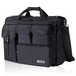 Lifewit 17.3″ Men’s Military Laptop Messenger Bag Multifunction Tactical Briefcase C ...