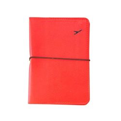 Passport Cover Wallet Bag,Hemlock Travel Passport Card Case Protector Leather Bags (Red)