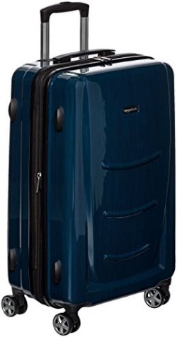 AmazonBasics Hardshell Spinner – 28″, Navy Blue