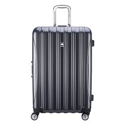 Delsey Luggage Aero Frame Expandable 29 Inch Spinner, Silver