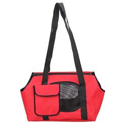 Diamondo Spring Summer Breathable Pet Carriers For Small Dogs Pet Bag Dog Cats Bag (B, L: approx ...