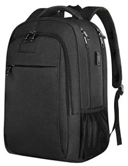 Anti Theft Laptop Backpack, Business Travel Laptop Backpack with USB Charging Port for Women and ...