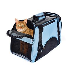 Pet Carrier Dog Cat Soft Sided Airline Approved Small Puppy Travel Bag