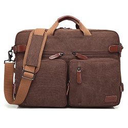 CoolBELL Convertible Backpack Messenger Bag Shoulder bag Laptop Case Handbag Business Briefcase  ...