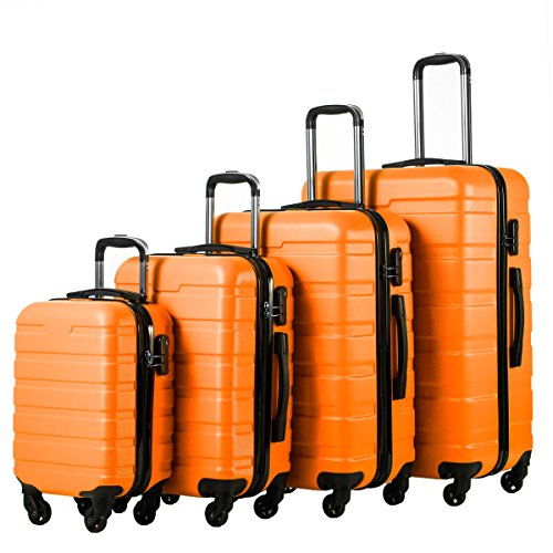 4 piece suitcase set