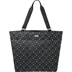 Baggallini Carryall Tote, Black Diamond Print Multi