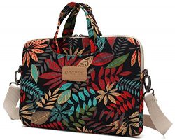 Dachee Leaves Laptop Shoulder Messenger Bag Case Sleeve for 14 Inch 15 Inch Laptop Macbook Pro 1 ...