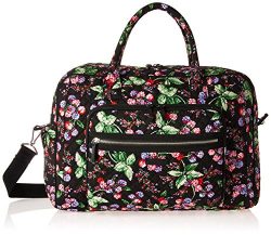 Vera Bradley Women’s Iconic Weekender Travel Bag-Signature