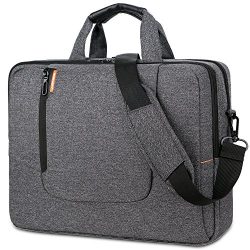 BRINCH 15.6 Inch Laptop Bag Large Capacity Water Resistant Mens / Womens Travel Business Laptop  ...