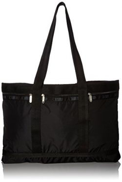 LeSportsac Classic Travel Tote, Black/Black