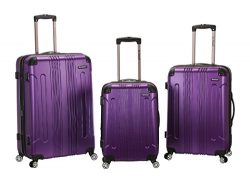 Rockland 3 Piece Sonic Abs Upright Set, Purple, One Size