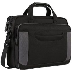 Ytonet Laptop Bag, 15 Inch Laptop Briefcase, Water Resistant Nylon Laptop Bag for Women Men Busi ...