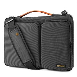 Tomtoc 15 Inch Laptop Shoulder Bag with CornerArmor Patent, 360° Protective Laptop Sleeve for 15 ...