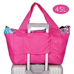 Travel Duffel Foldable Lightweight Bag Large Waterproof Luggage Packing Tote Bag Women