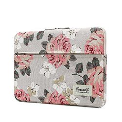 Canvaslife Pink Rose Laptop Sleeve 15 Inch Macbook Pro 15 Case and 15.6 Laptop Bag