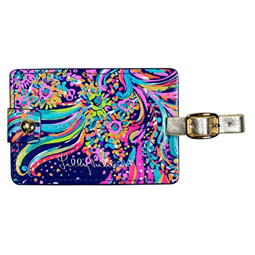 lilly luggage tag