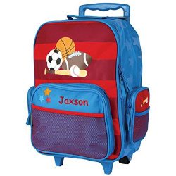 Personalized Kids Rolling Luggage (Sports)