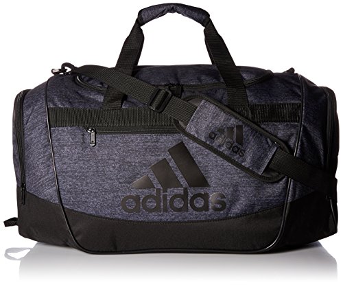 adidas Defender III Duffel Bag (Medium, Black Jersey/Black ...
